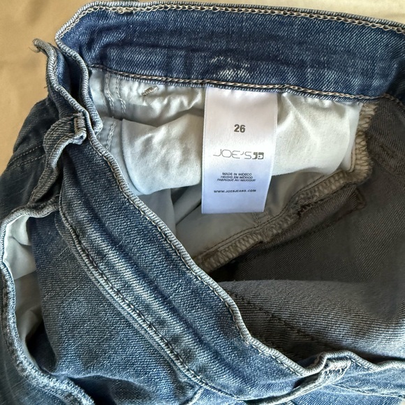 Joe's Jeans Women’s Straight Leg High Rise‎ Denim Jeans Size 26 EUC - Picture 5 of 6
